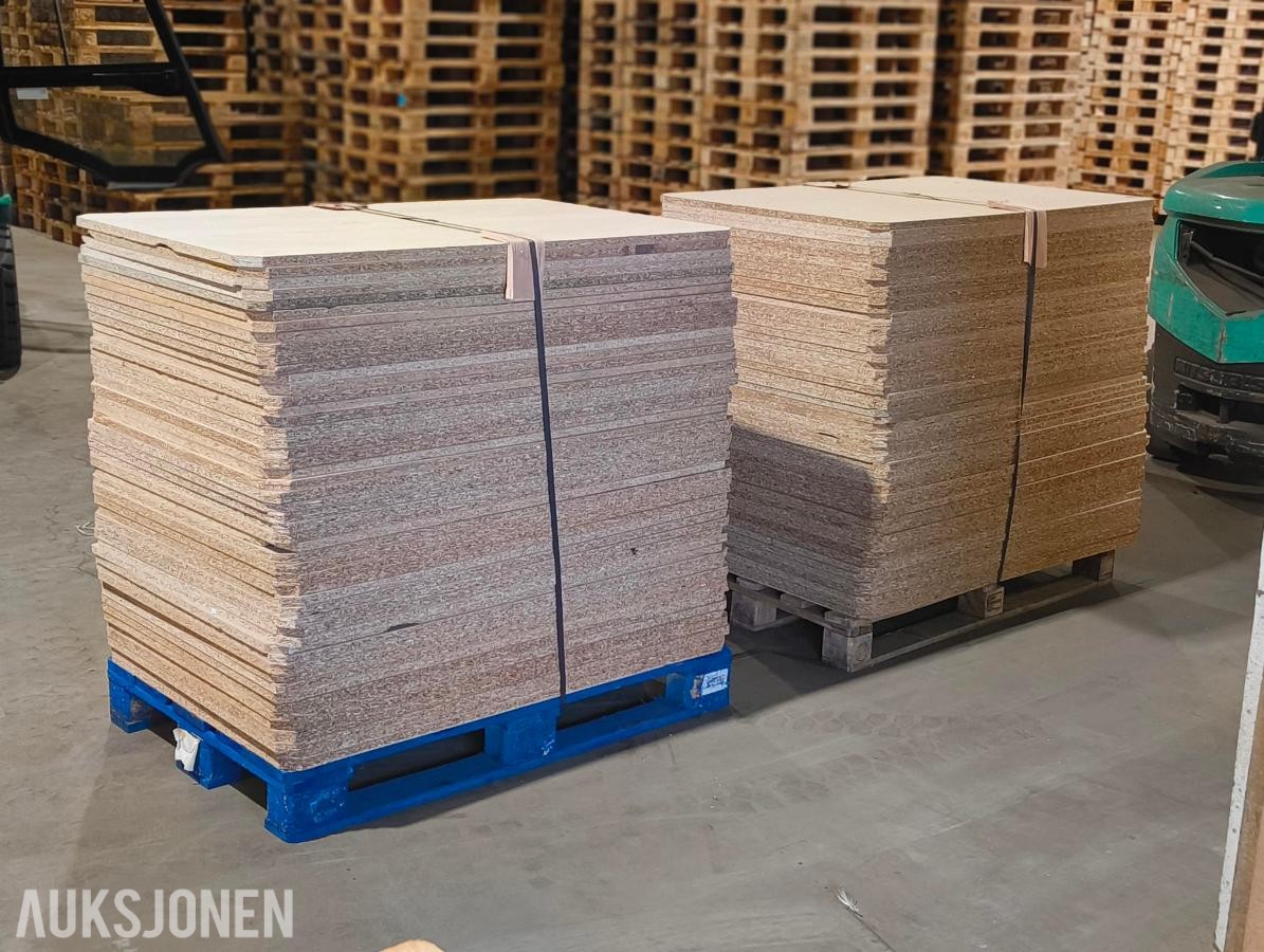 100 stk. sponplater 120x80 cm – 20 mm – 2 paller