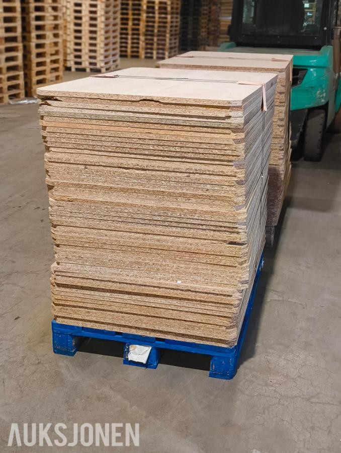 100 stk. sponplater 120x80 cm – 20 mm – 2 paller