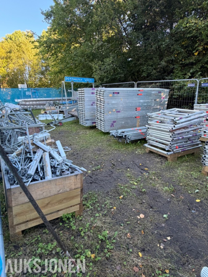 Layher Stillaspakke ca. 1.000m2