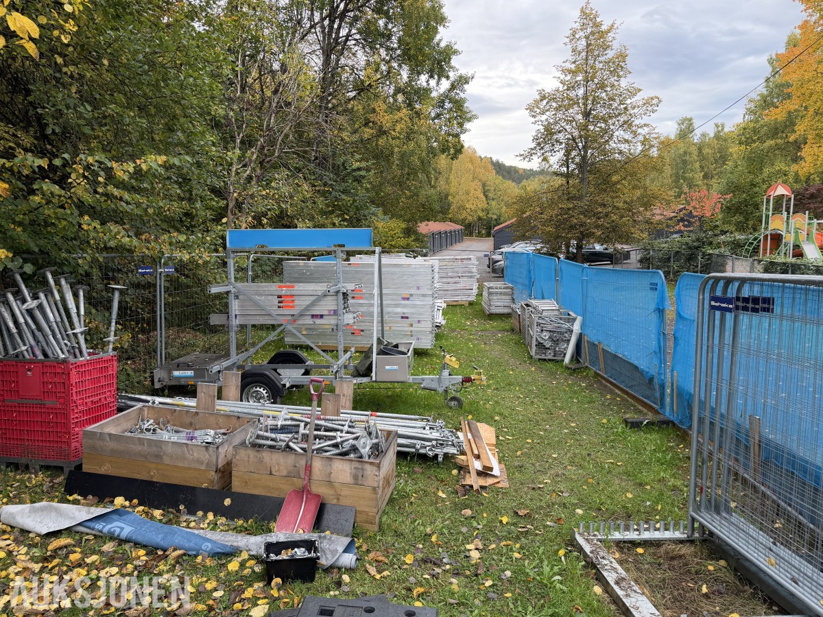 Layher Stillaspakke ca. 1.000m2