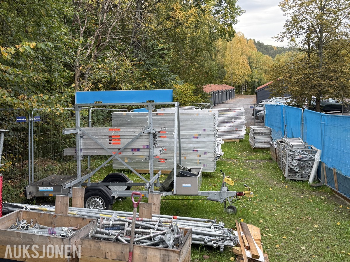 Layher Stillaspakke ca. 1.000m2