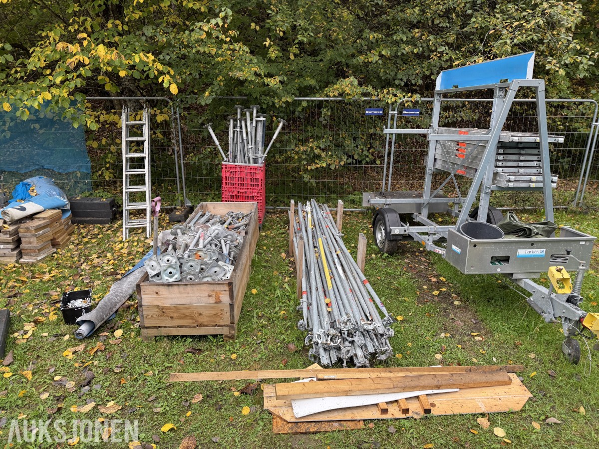 Layher Stillaspakke ca. 1.000m2