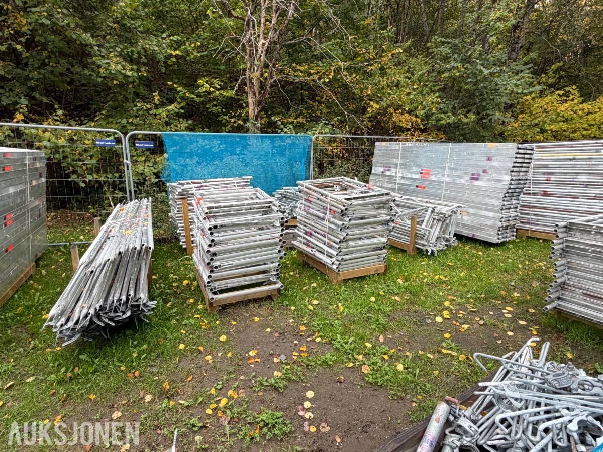 Layher Stillaspakke ca. 1.000m2