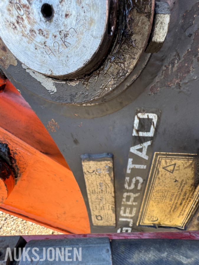 2013 Doosan DX140W-3 Hjulgraver, Engcon tiltrotator og pusseskuff