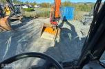 2013 Doosan DX140W-3 Hjulgraver, Engcon tiltrotator og pusseskuff