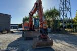 2013 Doosan DX140W-3 Hjulgraver, Engcon tiltrotator og pusseskuff