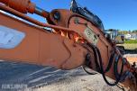 2013 Doosan DX140W-3 Hjulgraver, Engcon tiltrotator og pusseskuff