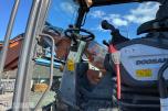 2013 Doosan DX140W-3 Hjulgraver, Engcon tiltrotator og pusseskuff