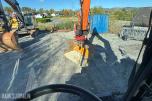 2013 Doosan DX140W-3 Hjulgraver, Engcon tiltrotator og pusseskuff
