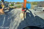 2013 Doosan DX140W-3 Hjulgraver, Engcon tiltrotator og pusseskuff