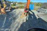 2013 Doosan DX140W-3 Hjulgraver, Engcon tiltrotator og pusseskuff