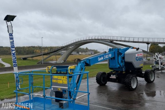 2017 Genie Z-62/40 Bomlift, 2 240 t, sakkyndig kontroll til 08/2027