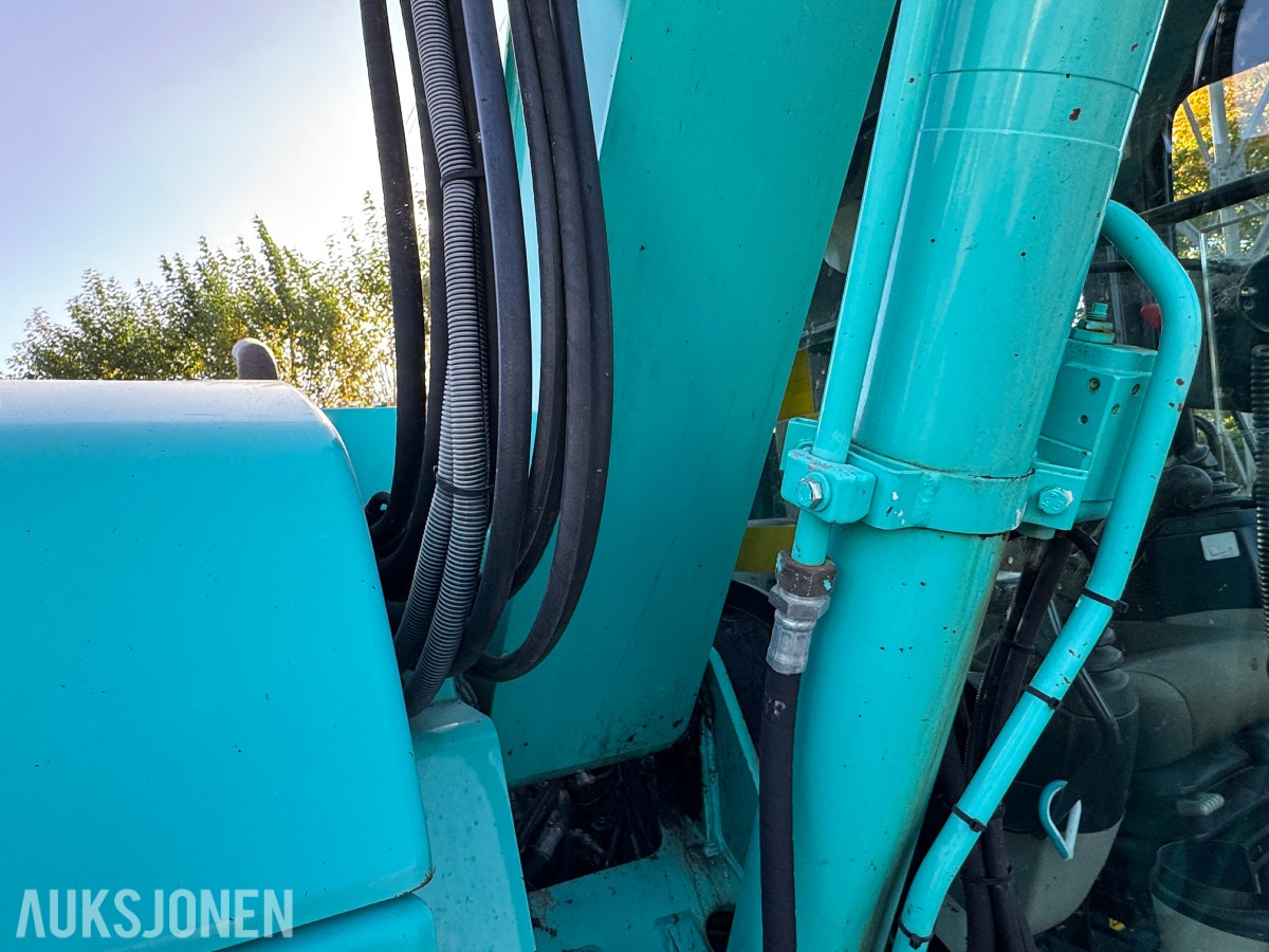 2014 Kobelco SK75SR-3E Gravemaskin, Leica maskinstyring, tiltrotator og skuff