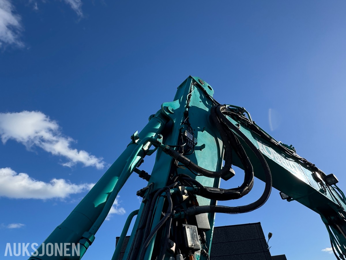 2014 Kobelco SK75SR-3E Gravemaskin, Leica maskinstyring, tiltrotator og skuff