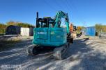 2014 Kobelco SK75SR-3E Gravemaskin, Leica maskinstyring, tiltrotator og skuff