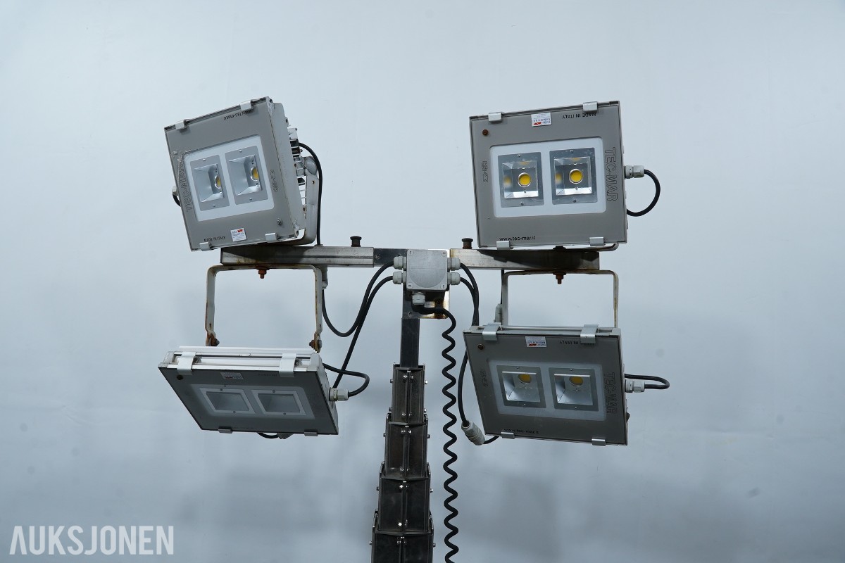2016 SKY 7M 4X185W PRINCE LED lysmast