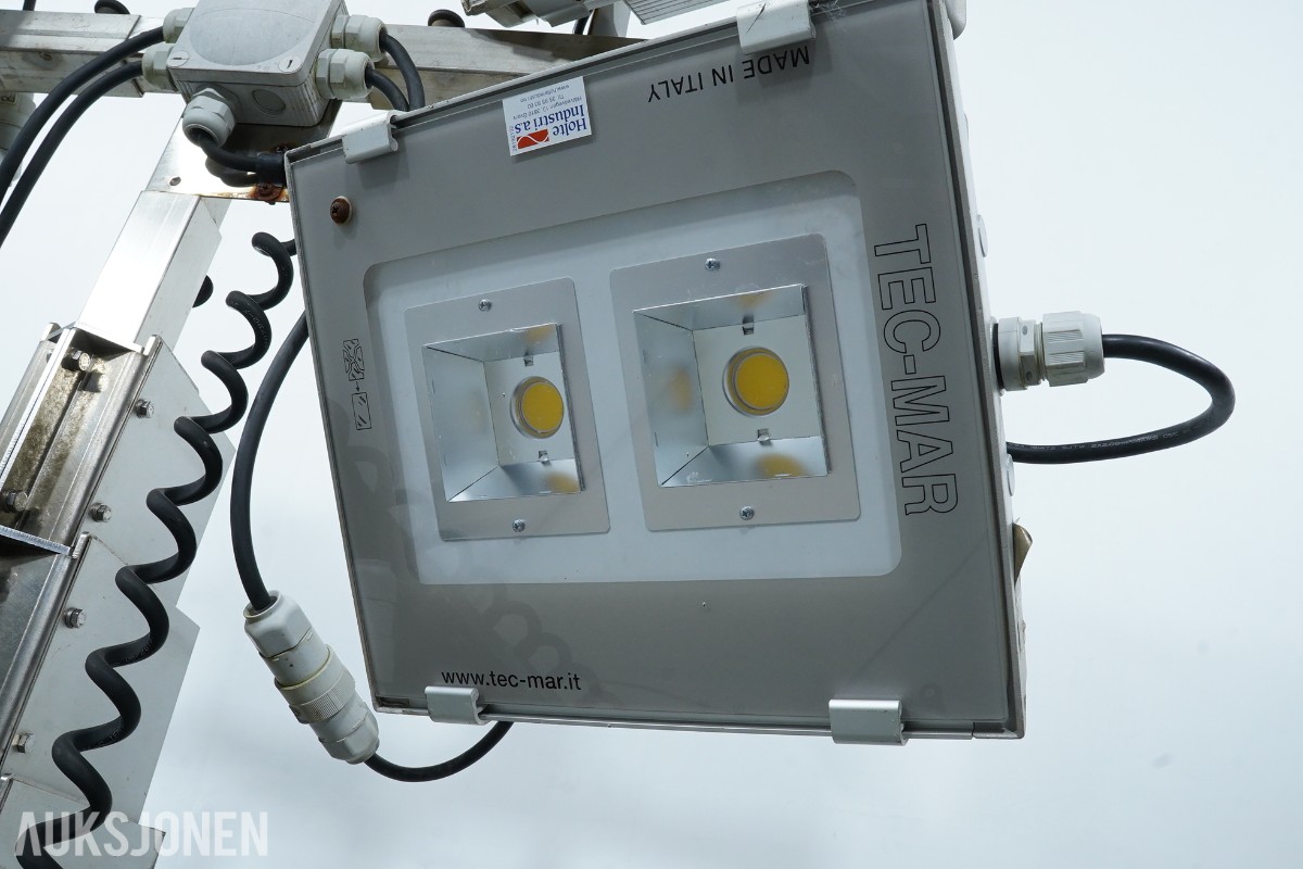 2016 SKY 7M 4X185W PRINCE LED lysmast