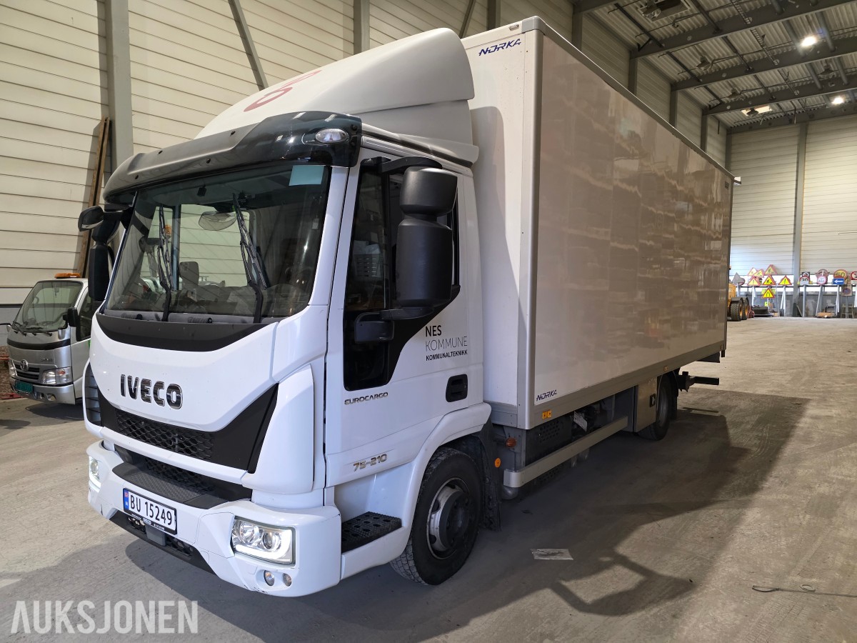 2020 Iveco Eurogargo 75E21 skapbil 7500 kg automat giret
