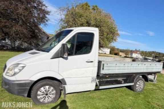 2006 MERCEDES-BENZ SPRINTER 2.1 CDI PLANBIL EU-OK 10.28 HØYE ALU-SIDER HENGERFESTE