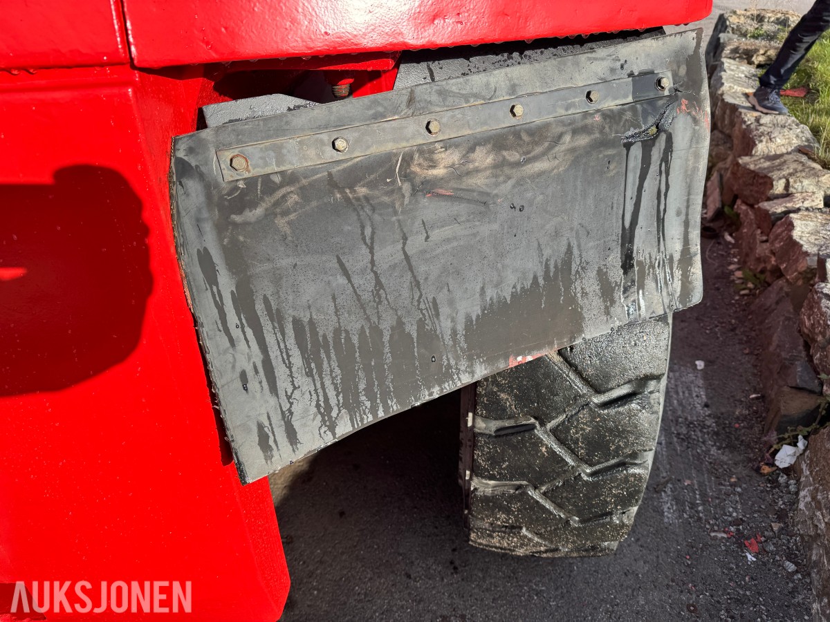 1994 Kalmar DC13,6-EC3 gaffeltruck med løfteåk, sideskift og spreder