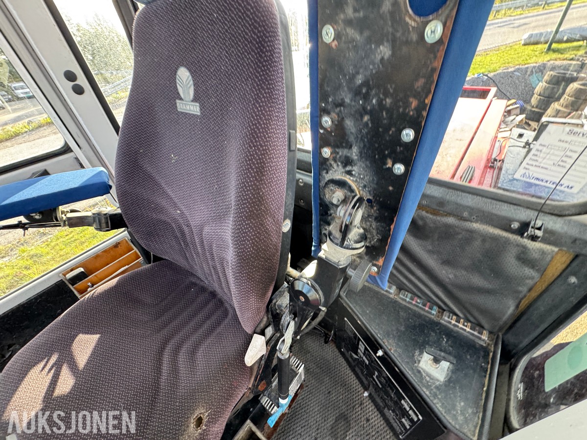 1994 Kalmar DC13,6-EC3 gaffeltruck med løfteåk, sideskift og spreder