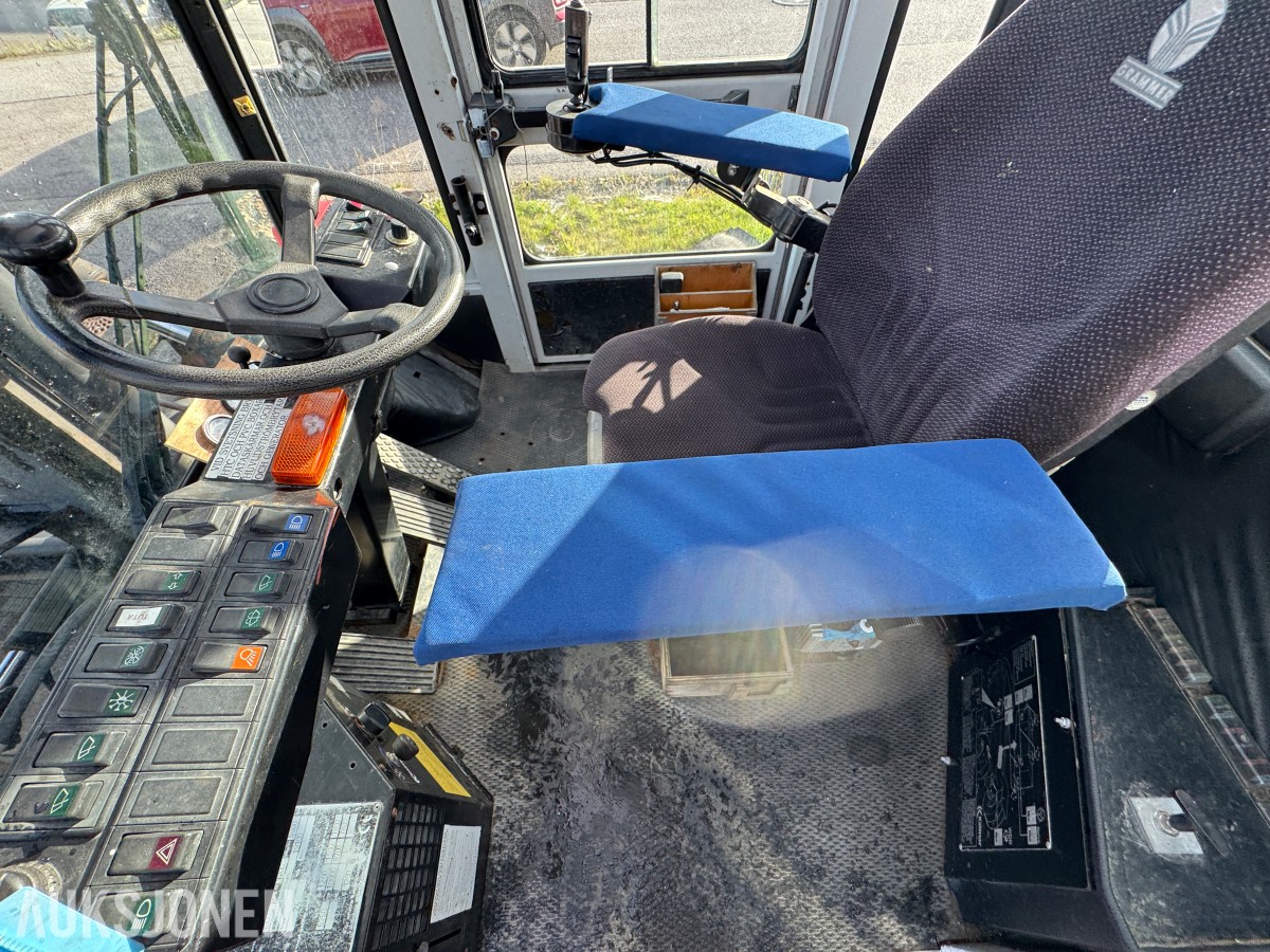 1994 Kalmar DC13,6-EC3 gaffeltruck med løfteåk, sideskift og spreder