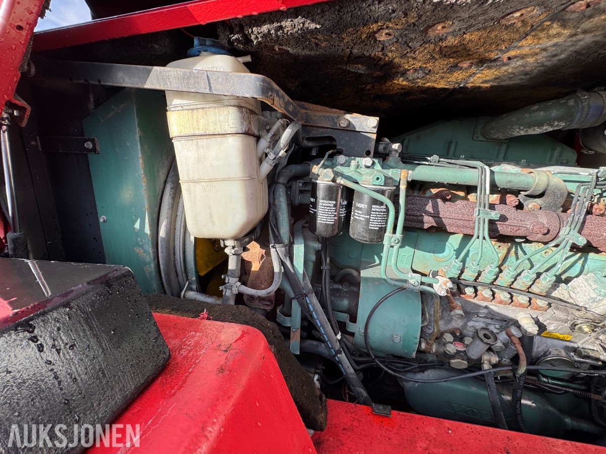1994 Kalmar DC13,6-EC3 gaffeltruck med løfteåk, sideskift og spreder