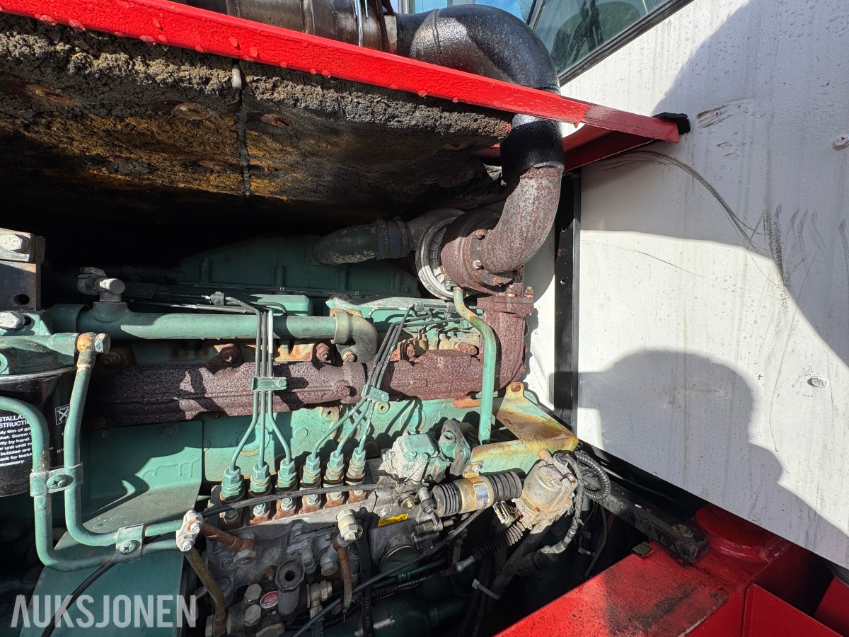 1994 Kalmar DC13,6-EC3 gaffeltruck med løfteåk, sideskift og spreder