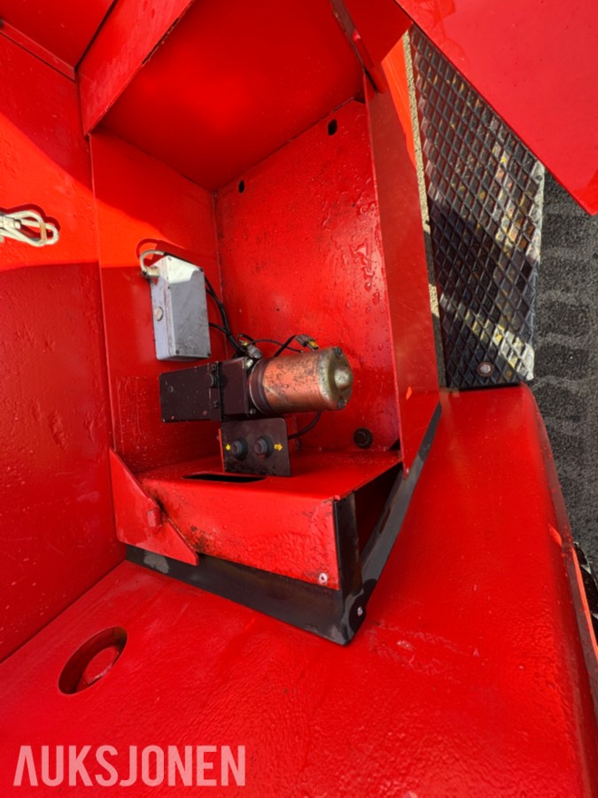1994 Kalmar DC13,6-EC3 gaffeltruck med løfteåk, sideskift og spreder