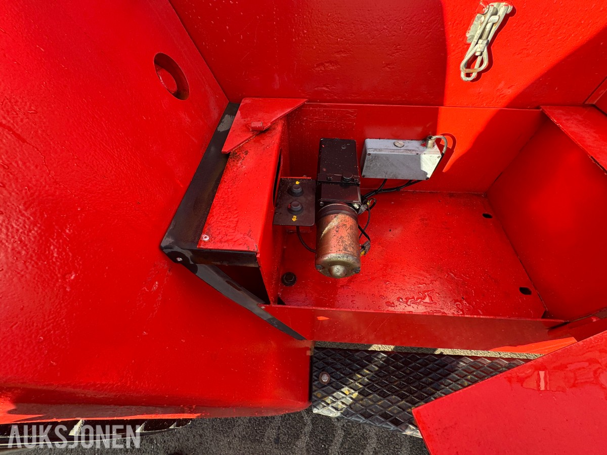 1994 Kalmar DC13,6-EC3 gaffeltruck med løfteåk, sideskift og spreder