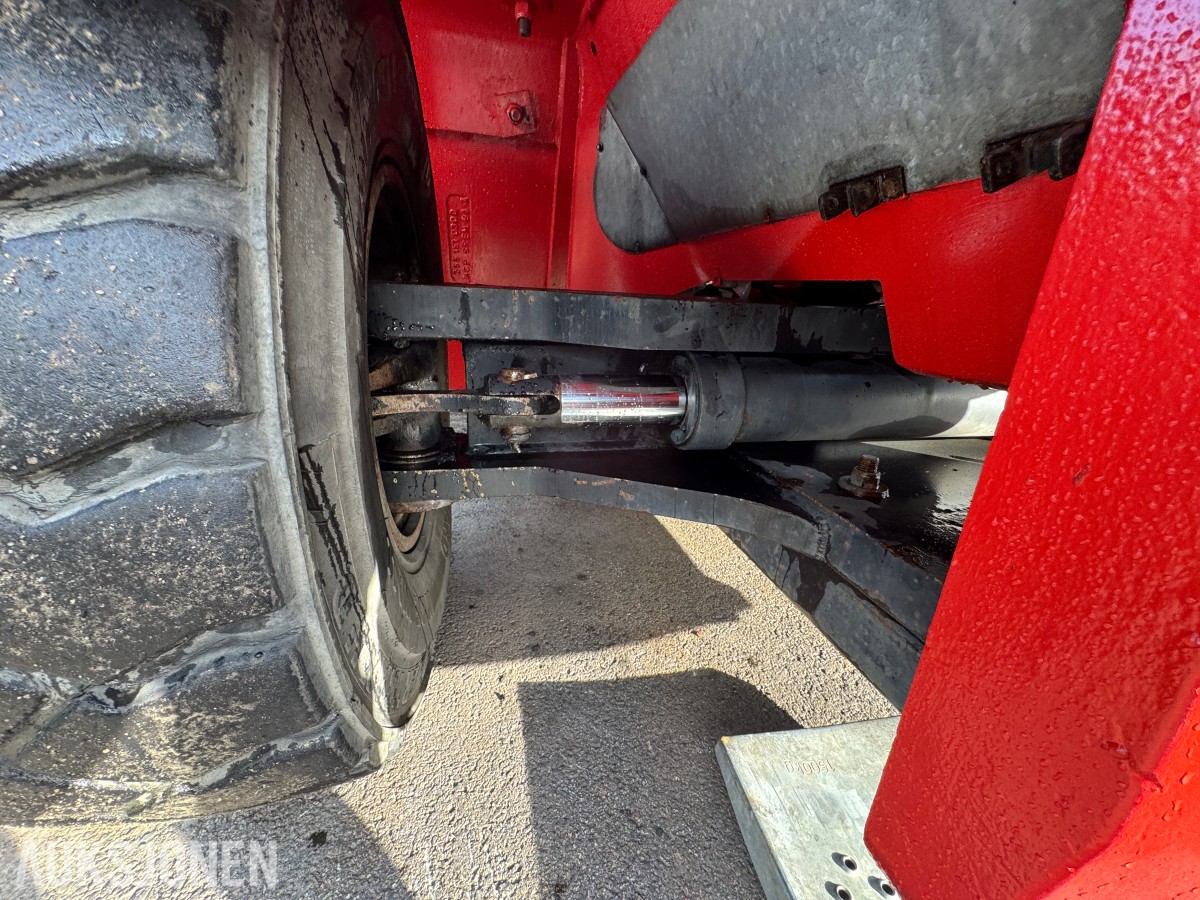 1994 Kalmar DC13,6-EC3 gaffeltruck med løfteåk, sideskift og spreder