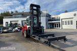 1994 Kalmar DC13,6-EC3 gaffeltruck med løfteåk, sideskift og spreder
