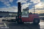 1994 Kalmar DC13,6-EC3 gaffeltruck med løfteåk, sideskift og spreder