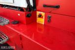1994 Kalmar DC13,6-EC3 gaffeltruck med løfteåk, sideskift og spreder