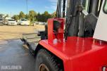 1994 Kalmar DC13,6-EC3 gaffeltruck med løfteåk, sideskift og spreder