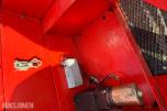 1994 Kalmar DC13,6-EC3 gaffeltruck med løfteåk, sideskift og spreder