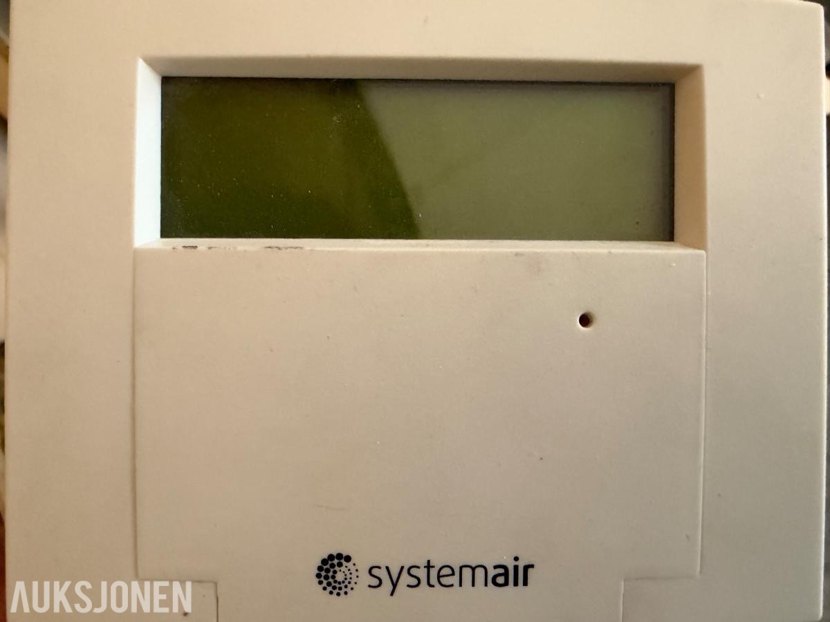 Systemair ventilasjonsanlegg med varme gjenvinning Topwex TR12EL