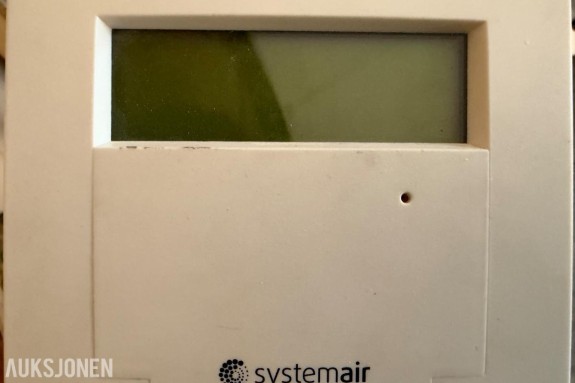 Systemair ventilasjons gate med varmegjenvinning Topwex TR12EL *Ingen minstepris*