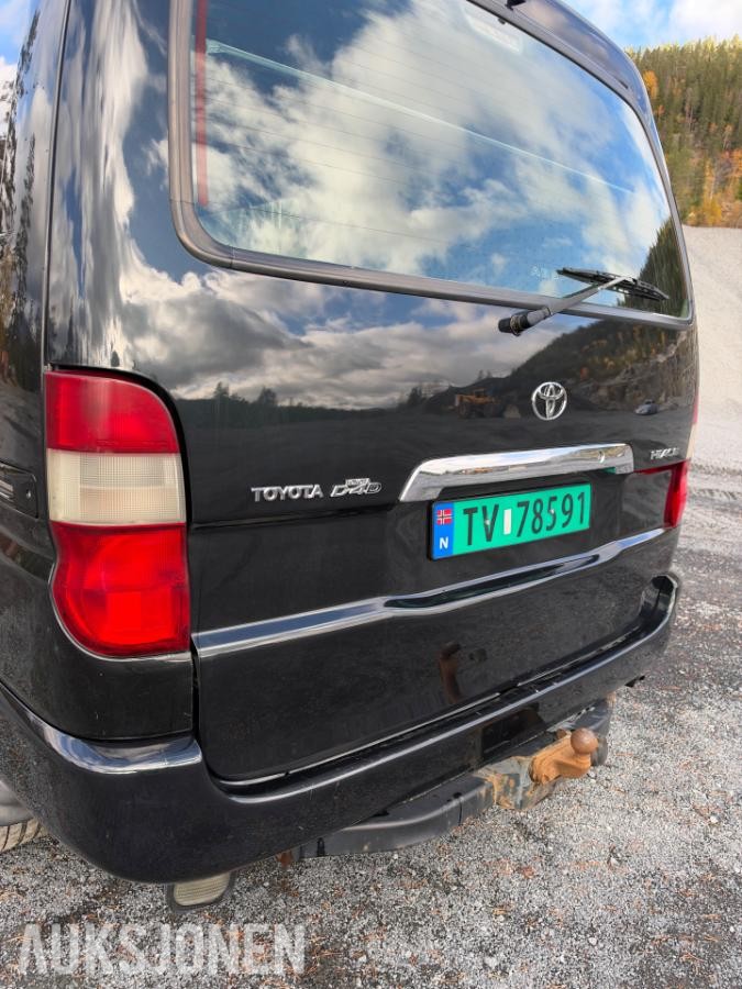 2009 Toyota HiAce 2.5 117hk s+v dekk eu ok    154500km