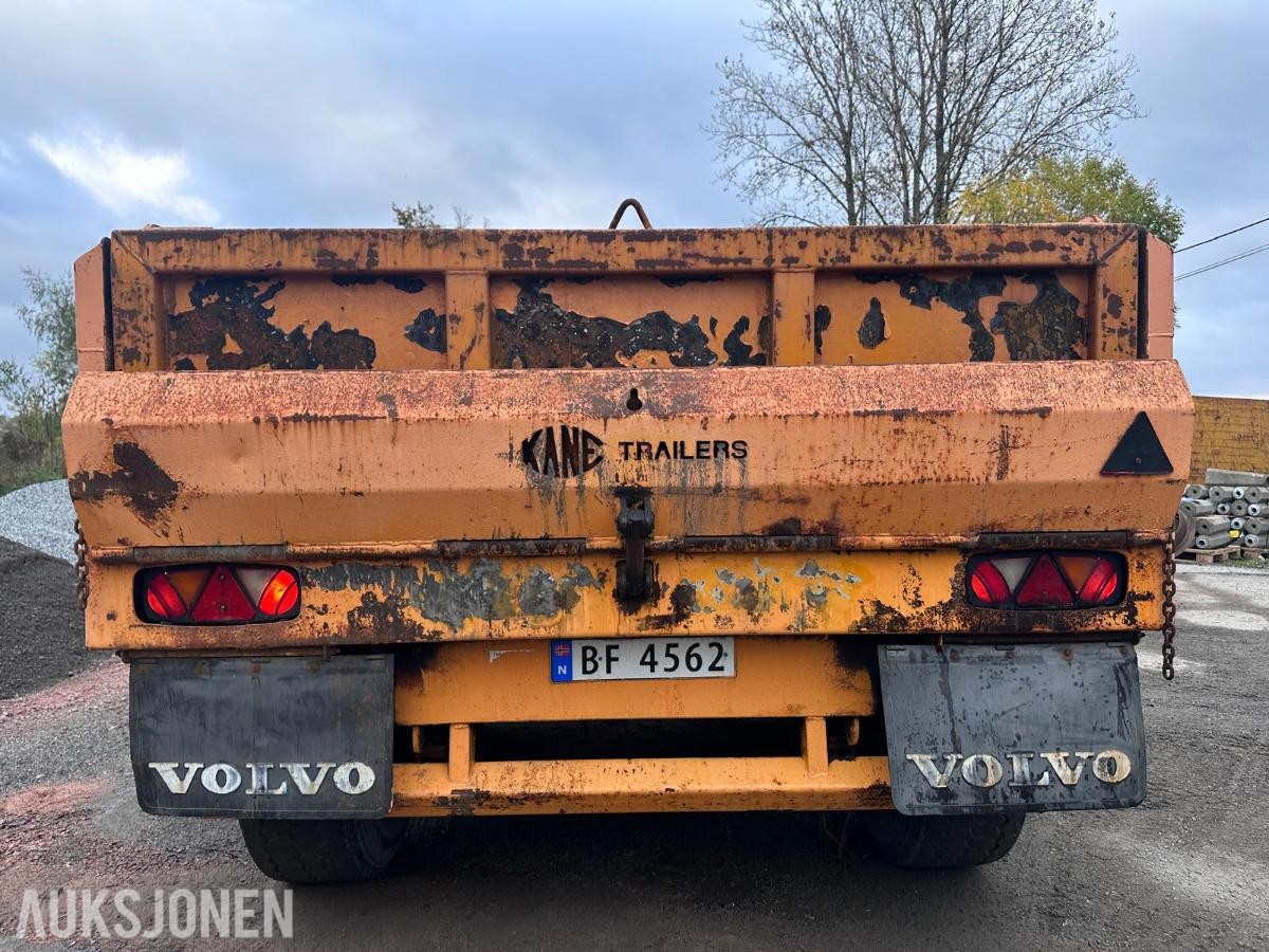 2008 Kane Dumper 15 tonn traktortilhenger med tipp