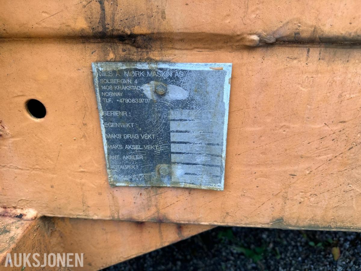 2005 Kane maskintilhenger 18,2 tonn nyttelast