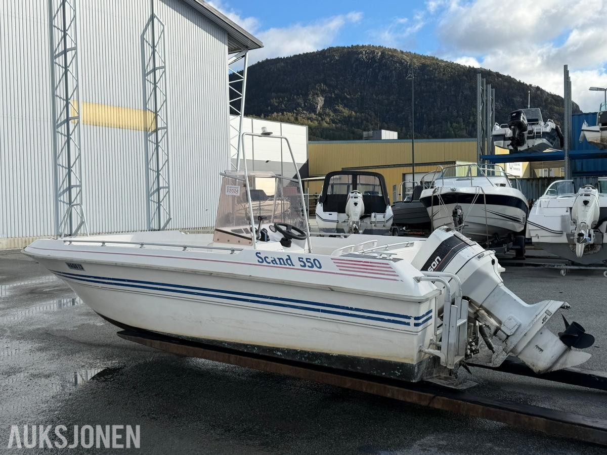 1990 Scand 550 LUX m/Johnson 120hk motor