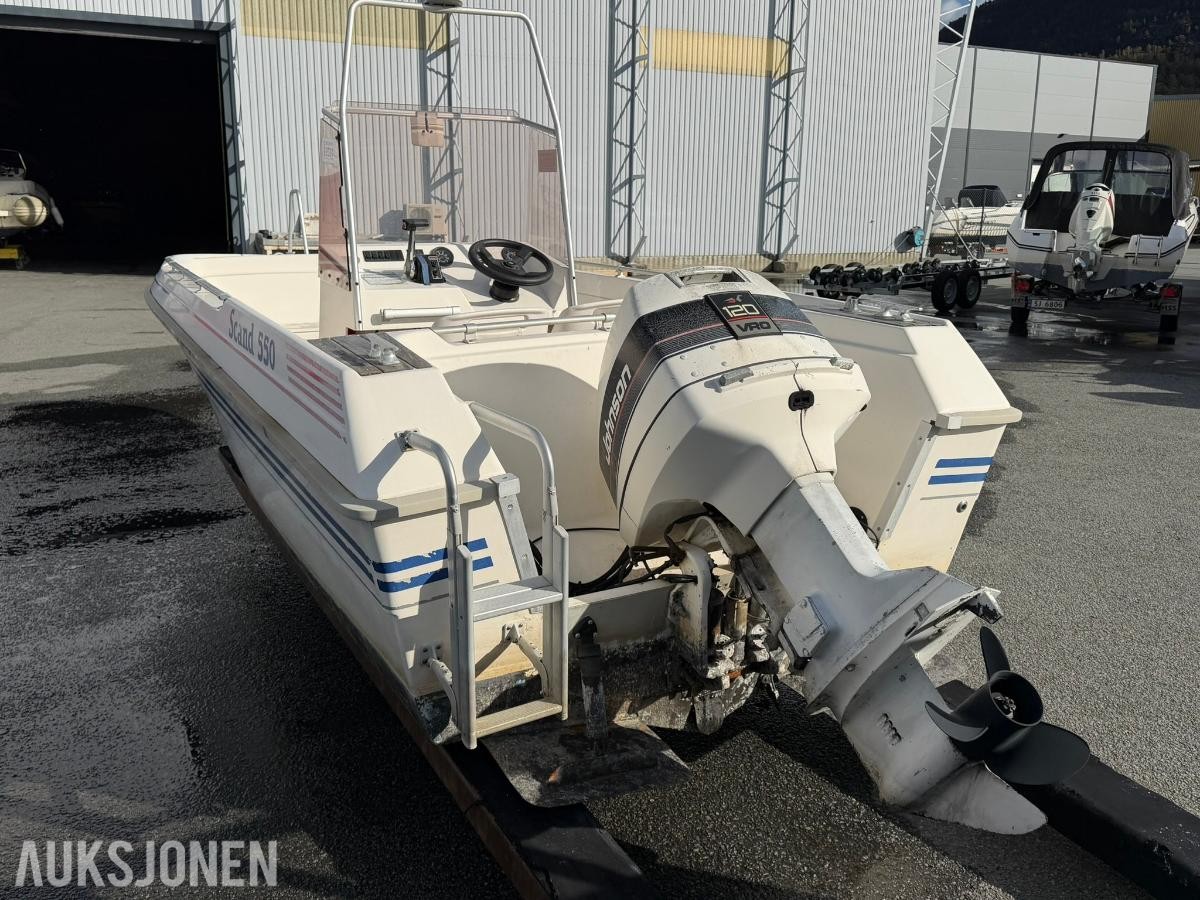 1990 Scand 550 LUX m/Johnson 120hk motor