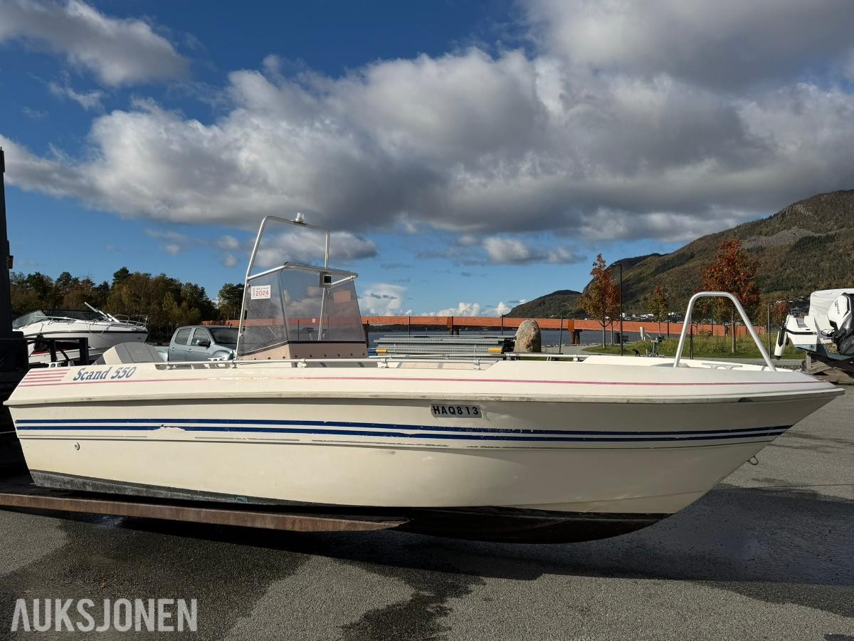 1990 Scand 550 LUX m/Johnson 120hk motor