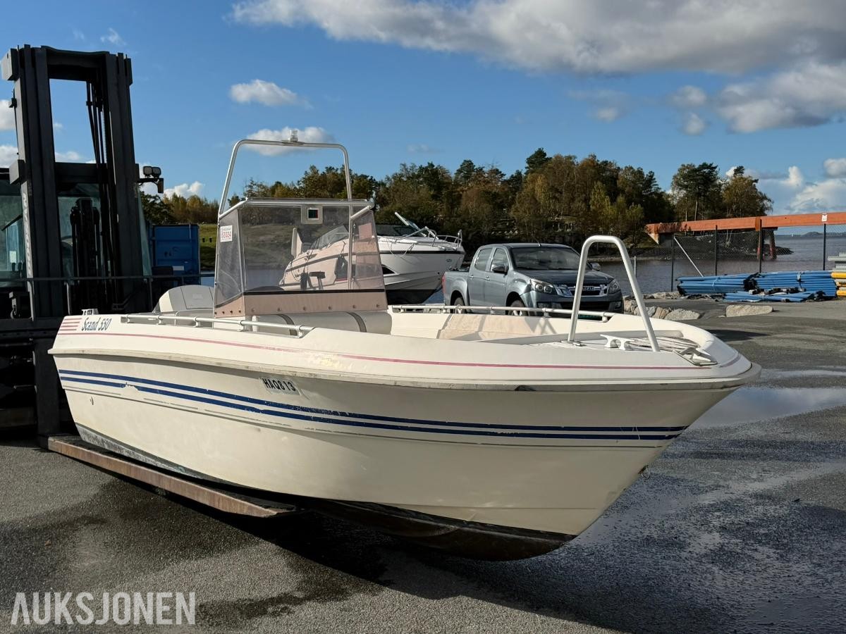 1990 Scand 550 LUX m/Johnson 120hk motor