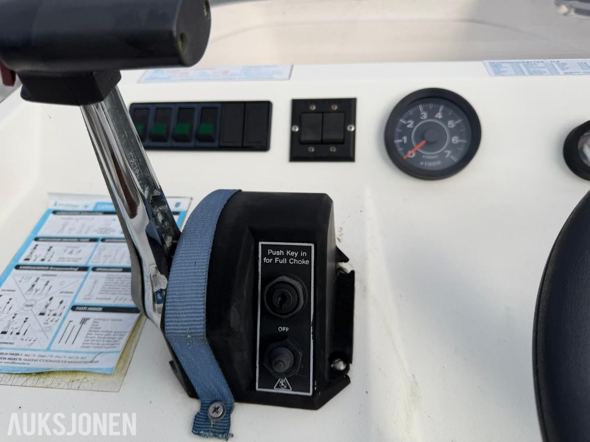 1990 Scand 550 LUX m/Johnson 120hk motor