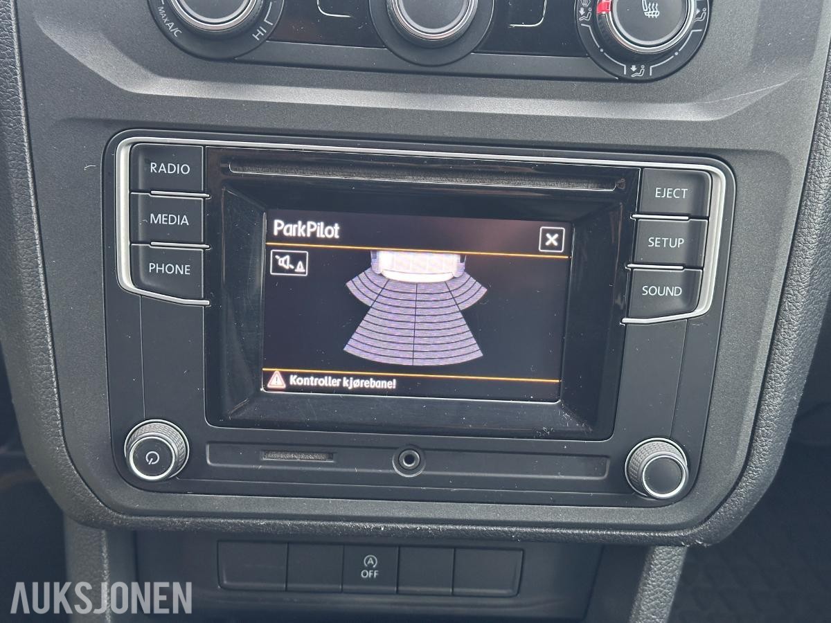 2016 Volkswagen Caddy Maxi 110 HK GASSDRIFT HENGERFESTE SKYVEDØRER CRUISE