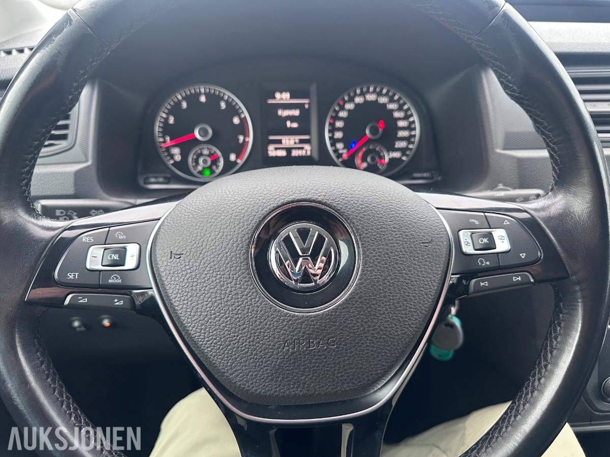 2016 Volkswagen Caddy Maxi 110 HK GASSDRIFT HENGERFESTE SKYVEDØRER CRUISE