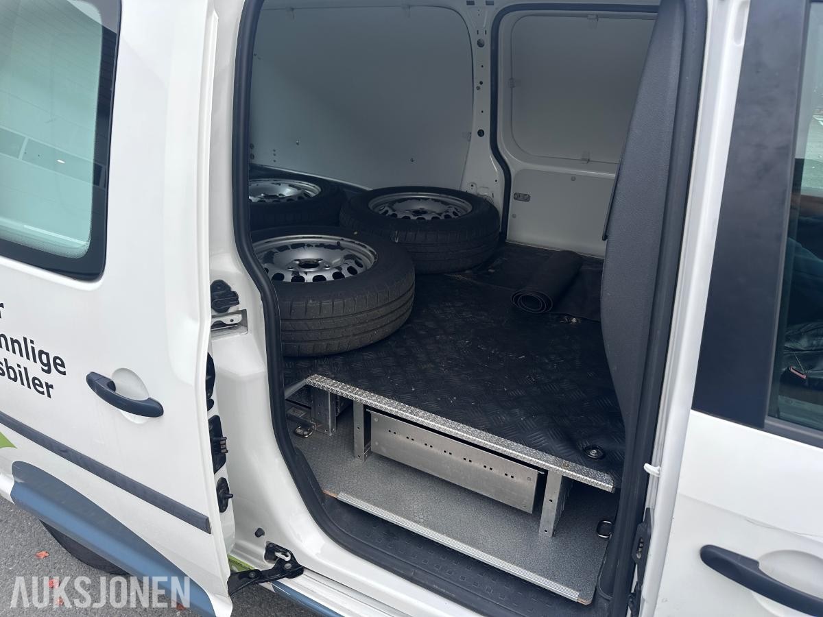 2016 Volkswagen Caddy Maxi 110 HK GASSDRIFT HENGERFESTE SKYVEDØRER CRUISE