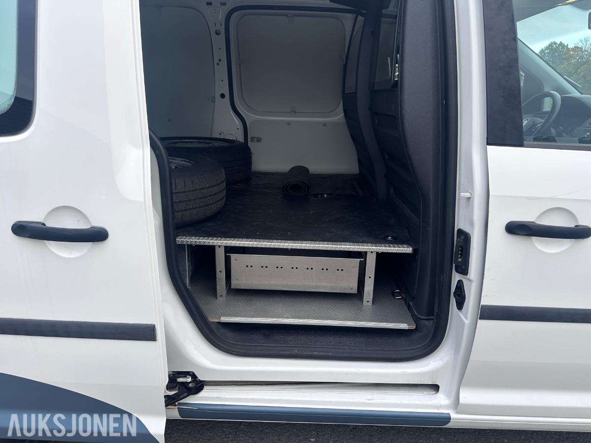 2016 Volkswagen Caddy Maxi 110 HK GASSDRIFT HENGERFESTE SKYVEDØRER CRUISE